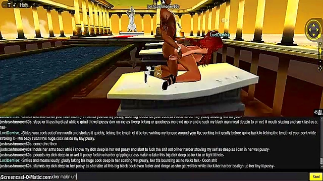 Luci Greek Seduces in 3D Anime Game Porn Adventure