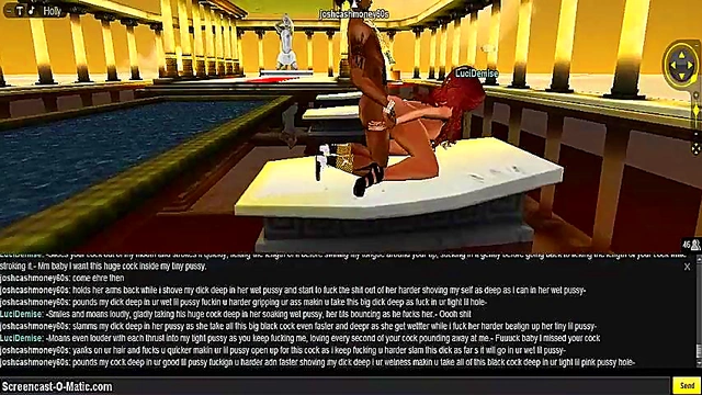 Luci Greek Seduces in 3D Anime Game Porn Adventure