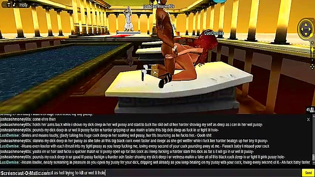 Luci Greek Seduces in 3D Anime Game Porn Adventure