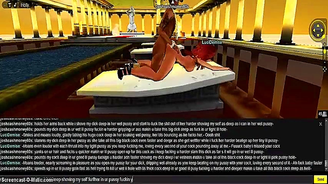 Luci Greek Seduces in 3D Anime Game Porn Adventure