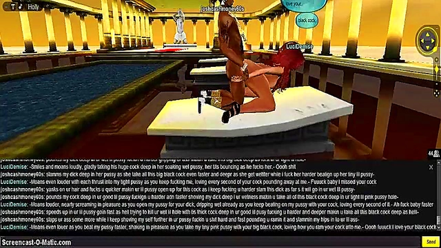 Luci Greek Seduces in 3D Anime Game Porn Adventure