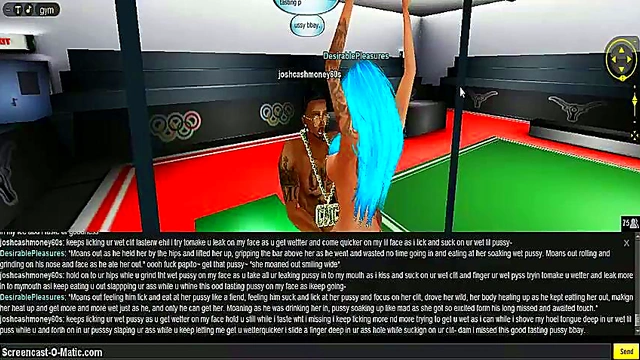 Horny Gym Babe Gets DP’d in Steamy 3D Anime Porn Adventure