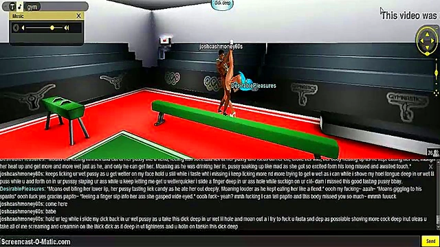 Horny Gym Babe Gets DP’d in Steamy 3D Anime Porn Adventure