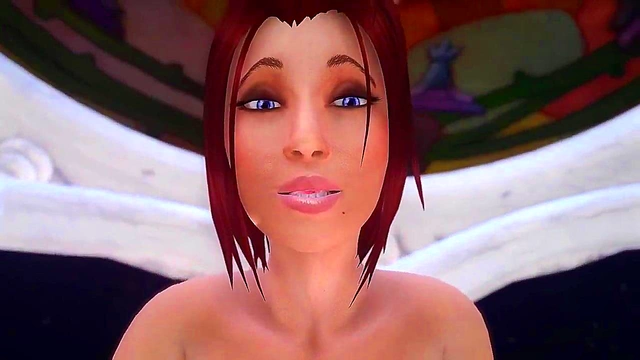 Horny Futa fucks Female Lover in Anime Love Story