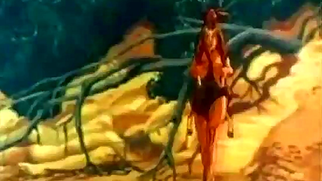 Nymph Salmacis Seduces in Greek Mythology Anime Art