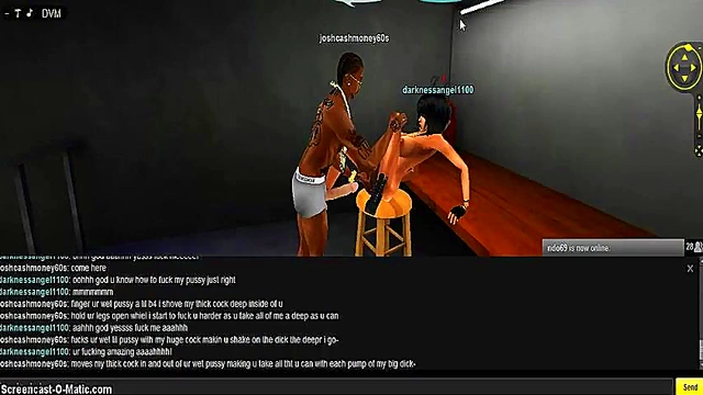 Angell DMV Rides Cock in 3D Anime Game Porn Adventure