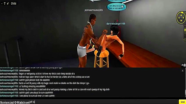 Angell DMV Rides Cock in 3D Anime Game Porn Adventure