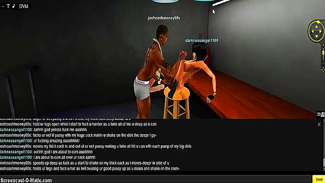 Angell DMV Rides Cock in 3D Anime Game Porn Adventure