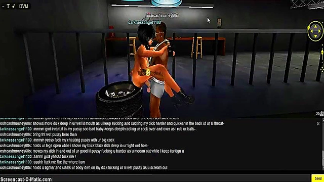 Angell DMV Rides Cock in 3D Anime Game Porn Adventure