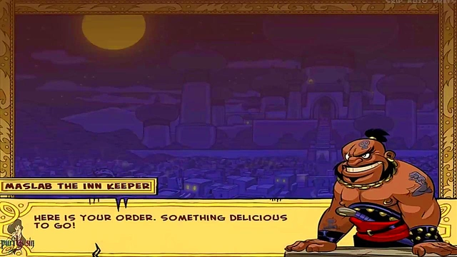 Hot Anime Princess Jasmine Trains Under Master's Dick In Sexy Blowjob Session