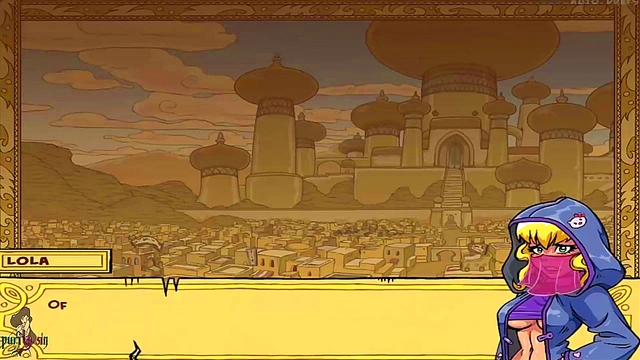 Hot Anime Princess Jasmine Trains Under Master's Dick In Sexy Blowjob Session