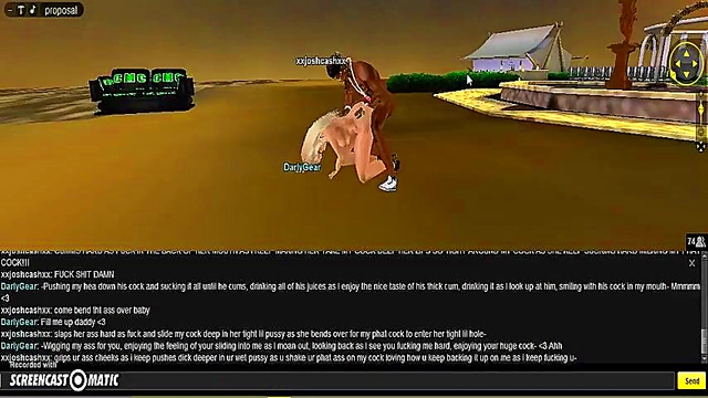 Darly Wedding Room – 3D Hentai Couple’s Intimate Game Session