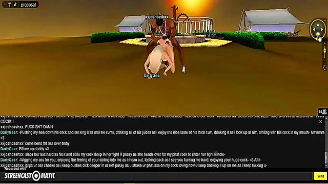 Darly Wedding Room – 3D Hentai Couple’s Intimate Game Session