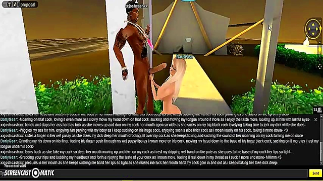 Darly Wedding Room – 3D Hentai Couple’s Intimate Game Session