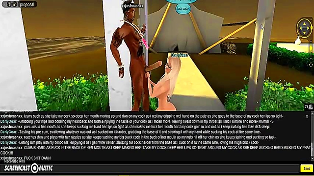 Darly Wedding Room – 3D Hentai Couple’s Intimate Game Session