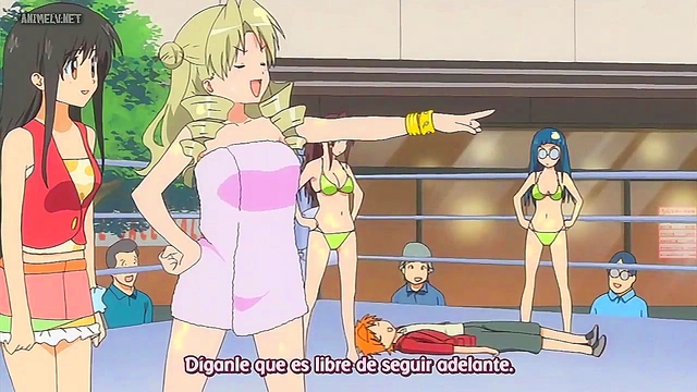 To Love-Ru Anime Couple Engage in Hot Ecchi Action & Passionate Moments