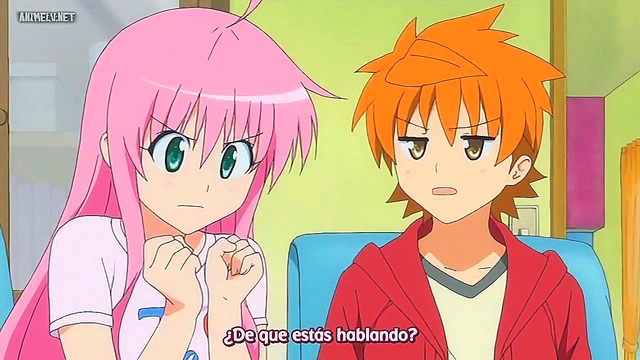 To Love-Ru Anime Couple Engage in Hot Ecchi Action & Passionate Moments