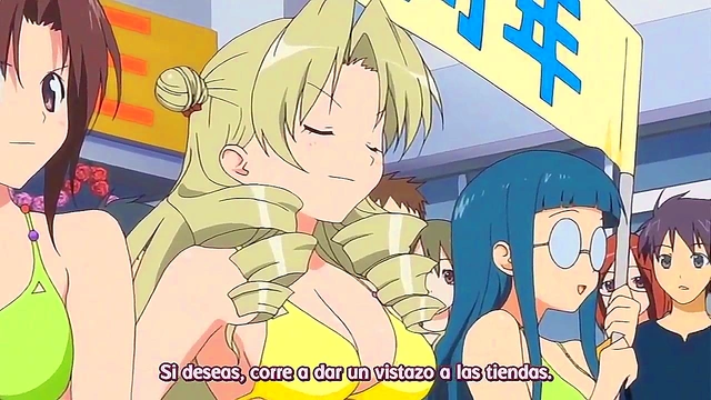 To Love-Ru Anime Couple Engage in Hot Ecchi Action & Passionate Moments