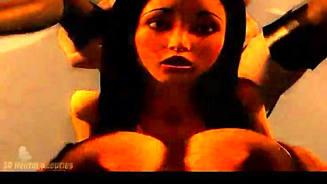 Big-Titted Anime Chick Gets Fucked Hard In This Rule 34 Videogame Parody