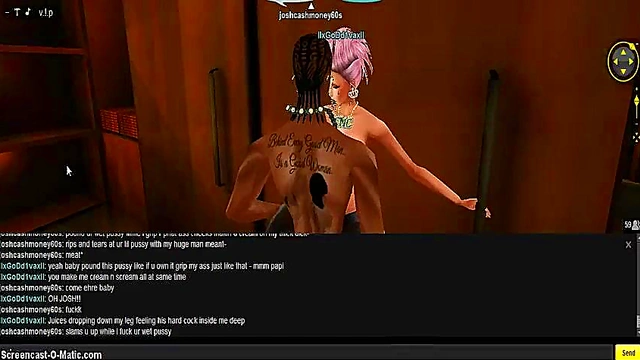 3D Diva Shower – Animating Steamy Game Moments With IMVU Porn