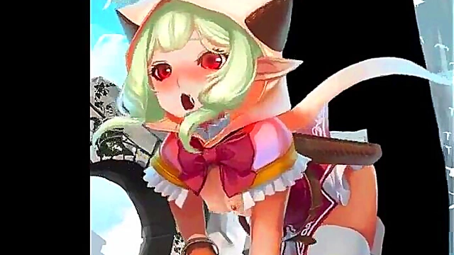 Japanese Hentai Anime Girl Seduces With Sexy Game Moves For Naughty Fun