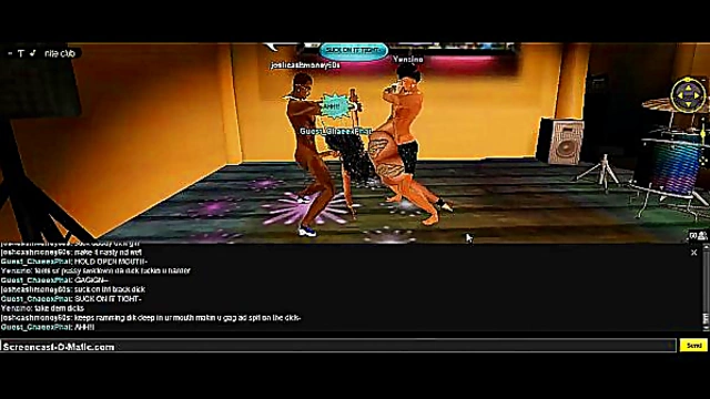 3D Hentai Game Babe Gets Fucked In Chaee Gang Imvu Scene