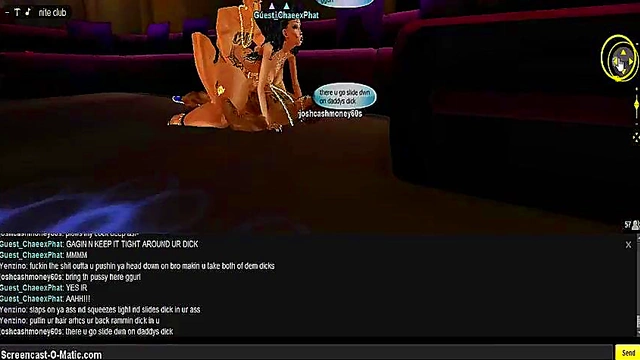 3D Hentai Game Babe Gets Fucked In Chaee Gang Imvu Scene