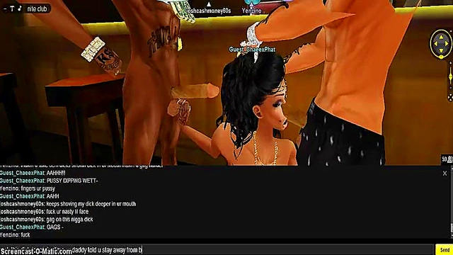 3D Hentai Game Babe Gets Fucked In Chaee Gang Imvu Scene