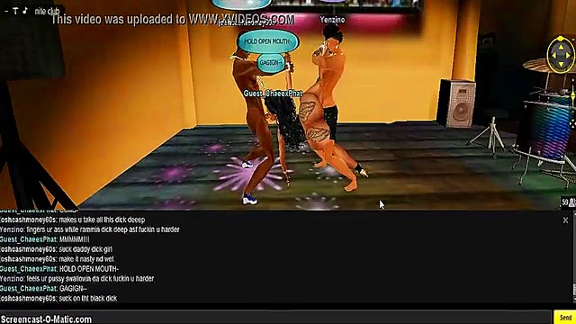 3D Hentai Game Babe Gets Fucked In Chaee Gang Imvu Scene