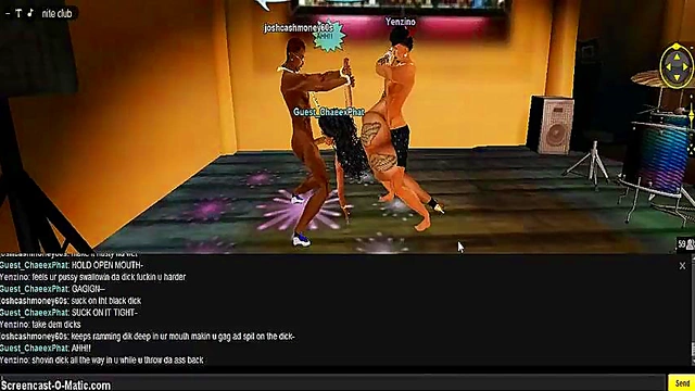 3D Hentai Game Babe Gets Fucked In Chaee Gang Imvu Scene