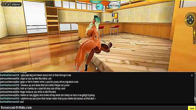 Carmiia Seduces in the Kitchen – 3D Anime Porn Adventure