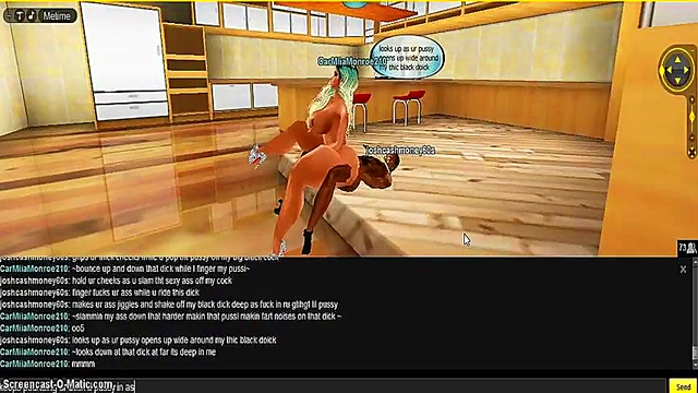 Carmiia Seduces in the Kitchen – 3D Anime Porn Adventure