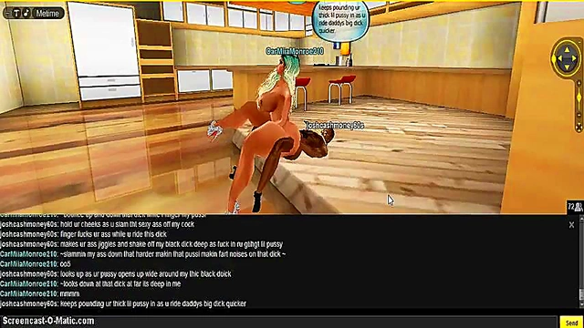 Carmiia Seduces in the Kitchen – 3D Anime Porn Adventure