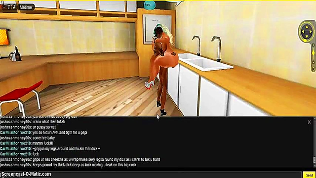 Carmiia Seduces in the Kitchen – 3D Anime Porn Adventure