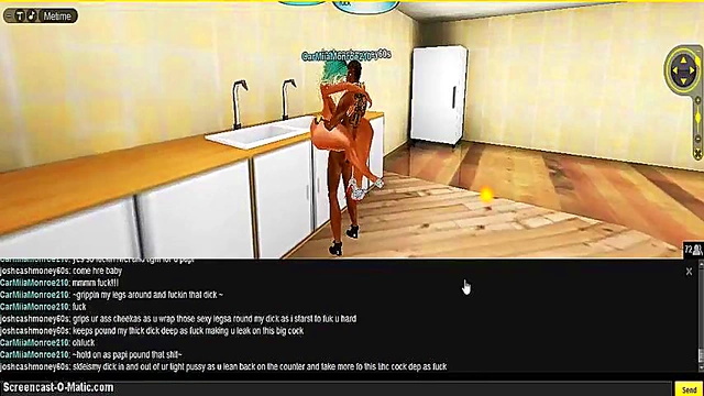 Carmiia Seduces in the Kitchen – 3D Anime Porn Adventure