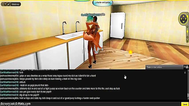 Carmiia Seduces in the Kitchen – 3D Anime Porn Adventure