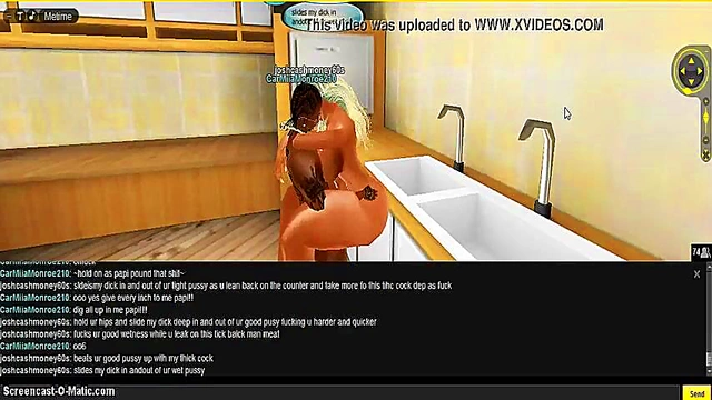 Carmiia Seduces in the Kitchen – 3D Anime Porn Adventure