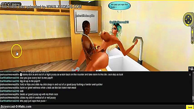 Carmiia Seduces in the Kitchen – 3D Anime Porn Adventure