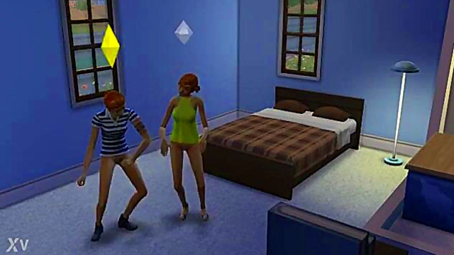 Hot Anime Sims Dance Seductively for Your Pleasure