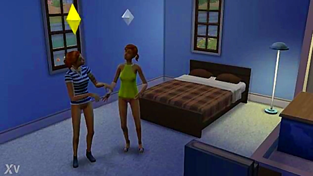 Hot Anime Sims Dance Seductively for Your Pleasure