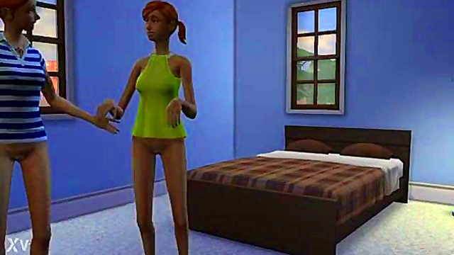 Hot Anime Sims Dance Seductively for Your Pleasure