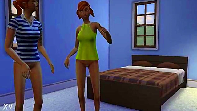 Hot Anime Sims Dance Seductively for Your Pleasure
