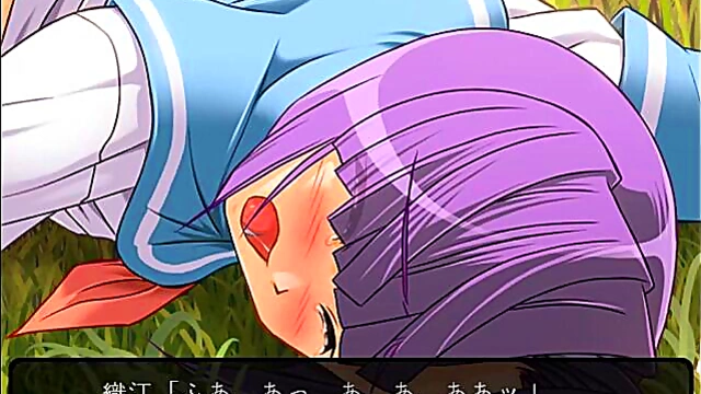 School-Girl Natsuhara Orie Fucks Hard In Her Eroge School Uniform Scene