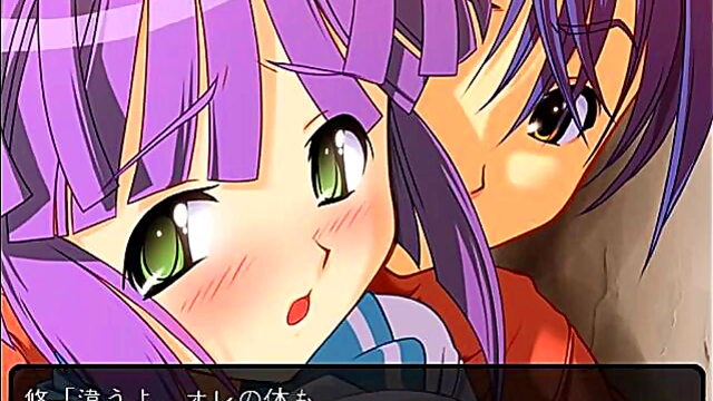 School-Girl Natsuhara Orie Fucks Hard In Her Eroge School Uniform Scene