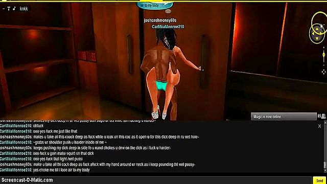 Carmiia Seduces in Shower – 3D Hentai Game Porn Fantasy