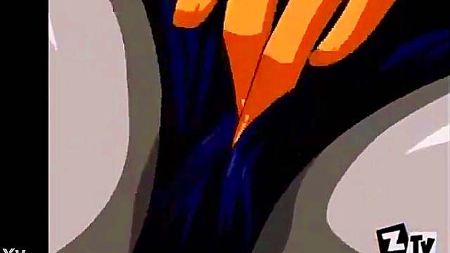 Horny Starfire & Raven Team Up for Hot Hentai Action