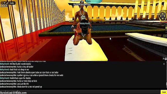 Nicky Greek Seduces in 3D Anime Porn Game Adventure