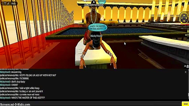 Nicky Greek Seduces in 3D Anime Porn Game Adventure