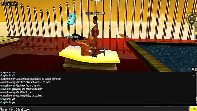 Nicky Greek Seduces in 3D Anime Porn Game Adventure