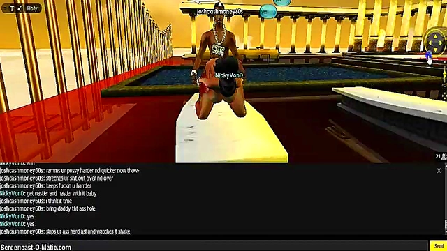 Nicky Greek Seduces in 3D Anime Porn Game Adventure